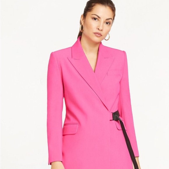 GSTQ Full Court Blazer in Pink Lux NWT size XL - Picture 7 of 11